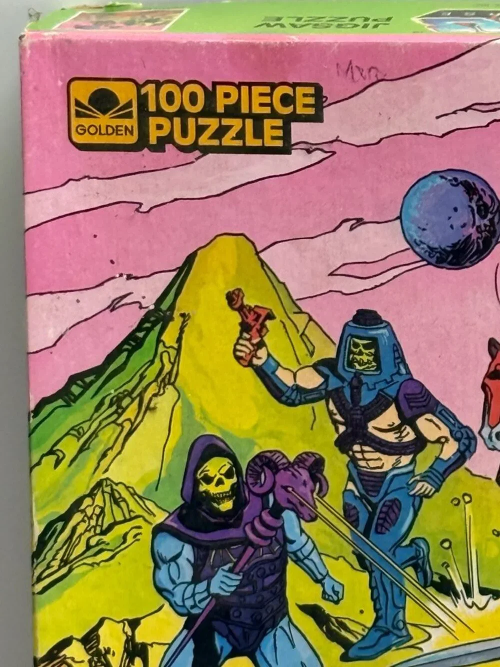 He-Man Masters of the Universe 100+ Piece Jigsaw Puzzle 1984 Fearless Foes MOTU